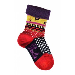 Chaussettes bébé géométrie- Berthe Aux Grand Pieds- BAG9L.2