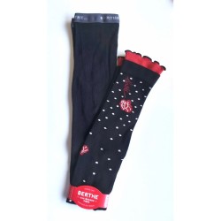 Leggings noir et rouge -...