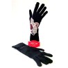 Gants noirs et blancs- Berthe Aux Grands Pieds