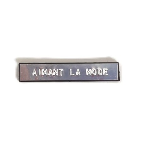 Aimant humoristique «Aimant la mode»
