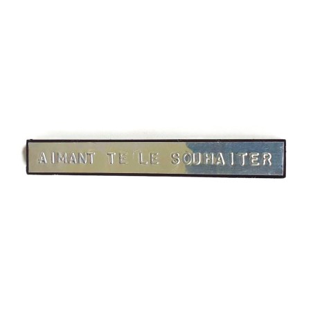 Aimant humoristique «Aimant te le souhaiter»