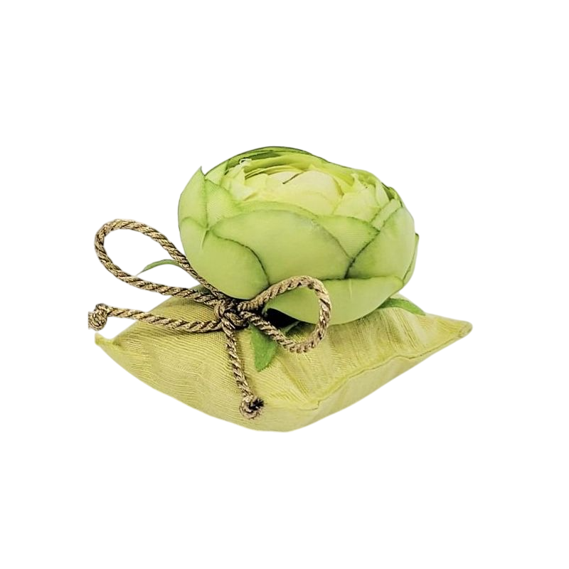 Coussin fleur anis à parfumer – Atelier Catherine Masson