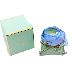 Coussin fleur à parfumer vert – Atelier Catherine Masson