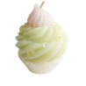 Bougie cupcake chantilly rose – Atelier Catherine Masson