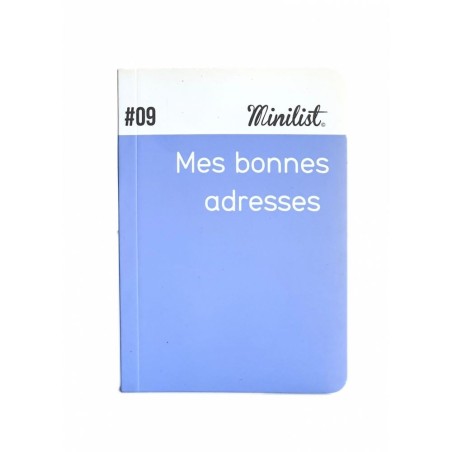 Carnet Minilist n°09 «Mes bonnes adresses»