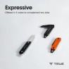 COUTEAU PORTE-CLÉS ORANGE - TRUE UTILITY