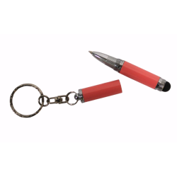 Stylo tactile porte clés rose