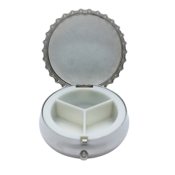 Pilulier rond Capsule de bouteille "Ice Cool"