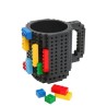 Mug Build on Brick gris- Fisura