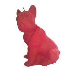 Bougie Bulldog Rouge...