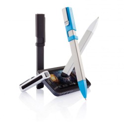 Stylo bille gris/bleu Kube...