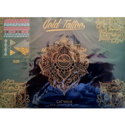 Tatouages éphémères Gold Tattoo.G20