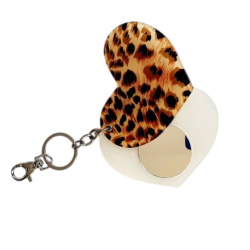 Porte-clés Cœur miroir