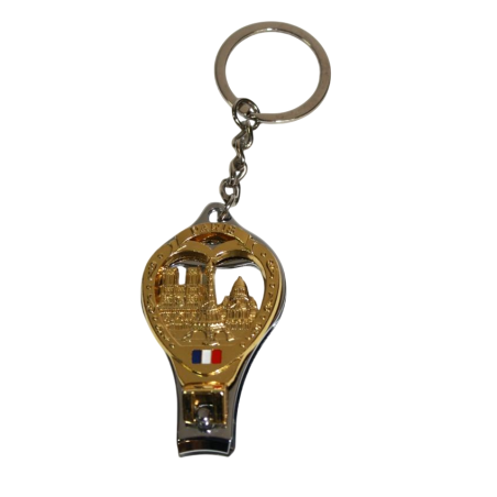 Porte-clefs coupe-ongles décapsuleur Paris