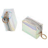 Porte-monnaie Irisé Argent