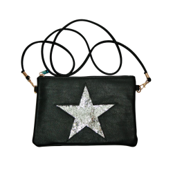 Pochette Noire avec étoile...