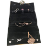 Porte bijoux de voyage en cuir Bleu