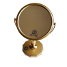 Miroir de maquillage gold avec Swarovski
