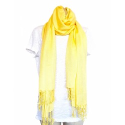 Écharpe jaune