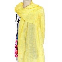 Écharpe jaune