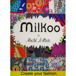 Foulard Rouge Milkoo by Michel LEBRUN