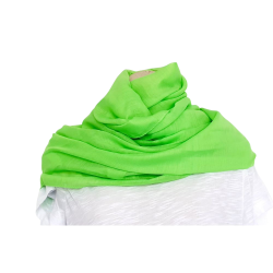 Foulard vert avec motifs 4 Mains de Fatma