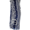 Écharpe Bleue "Peace and Love "