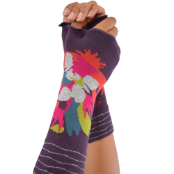 Mitaines Bouquets Fleuris- Berthe Aux Grands Pieds