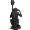 Lampe de table singe sans abat-jour