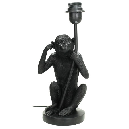 Lampe de table singe sans abat-jour