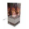 Lampe flamme Luxa Vine Square Brazier