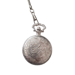 Montre à gousset Argent Paris 4 monuments GM