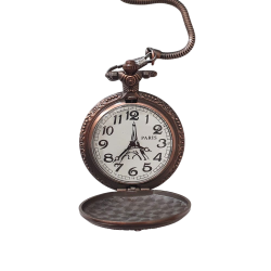 Montre à gousset bronze Paris 4 monuments GM