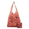 Sac cabas pliable rouge Animaux de la foret – Eco Chic