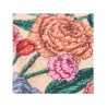 Sac cabas pliable Beige "Pivoines" – Eco Chic