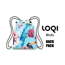 Sac à dos LOQI "Wild Birds"