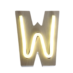 W- LETTRE NÉON