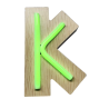 K- LETTRE NÉON