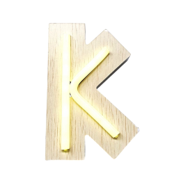 K- LETTRE NÉON