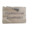 Pochette plate message "Mademoiselle Boudeuse !!"