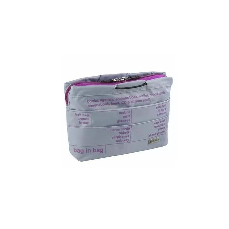 Bag in Bag Gris/Lilas - Coaban