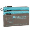 Triple pocket Gris/Turquoise - Coaban