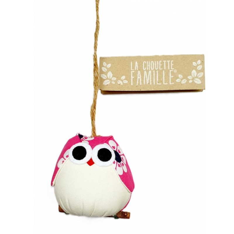 La chouette famille - Solo - Rose à fleurs