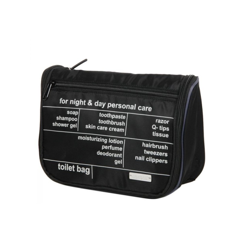 Trousse de toilette Noire "Toilet Bag"- Coaban
