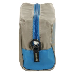 Trousse Cute Pouch Coaban Taupe/Bleu