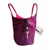 Petit Sac trapèze "Bonbon" Coaban Violet réversible rose