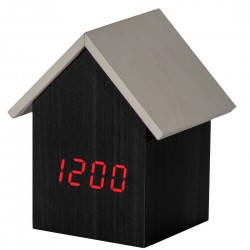 CASAROVER Réveil en bois avec LED rouges