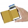 Porte-cartes vertical Arrow bicolor marron/ocre - Pepe Jeans