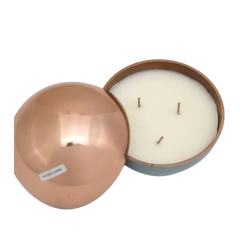 Bougie sphère Mystère d’ambre - Autour du parfum