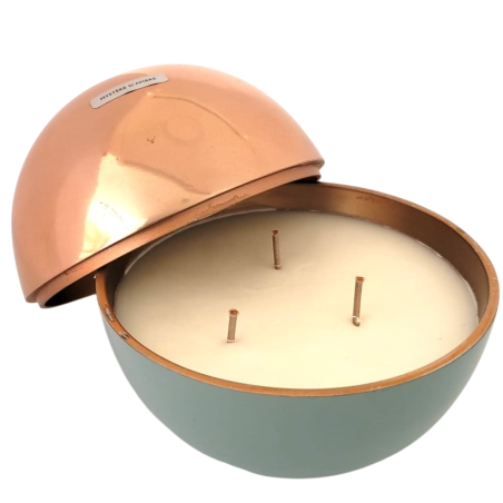 Bougie sphère Mystère d’ambre - Autour du parfum